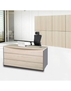 PROGRESS Desk 140x80 Elm/Grey