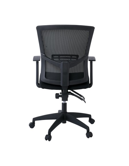 BF2910 Πολυθρόνα Γραφείου Μαύρο Mesh - Ύφασμα Μαύρο