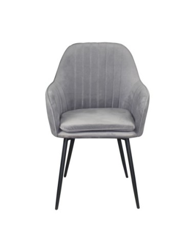 VALERY Πολυθρόνα Μέταλλο Βαφή Μαύρο,...