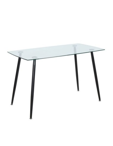 ROBY Table 120x70cm Metal Black...