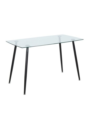 ROBY Table 120x70cm Metal Black...