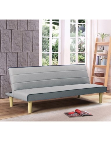 BIZ Sofa-Bed - Fabric Light Grey