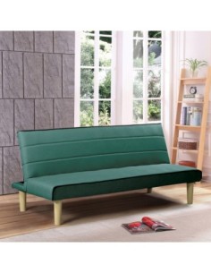 BIZ Sofa-Bed - Fabric Green 2