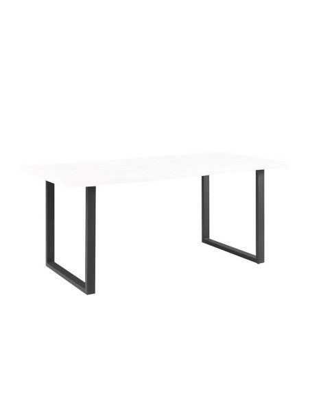 LIZARD Βάση Τραπεζιού Set 2 τεμαχίων 79x6 H.73cm Μέταλλο Μαύρο