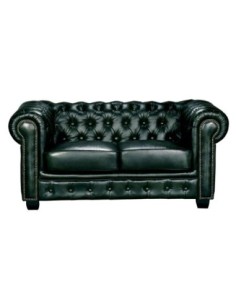 CHESTERFIELD-689 2-S Leather Antique Green