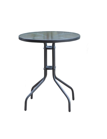 BALENO Table D.60cm Metal Anthracite
