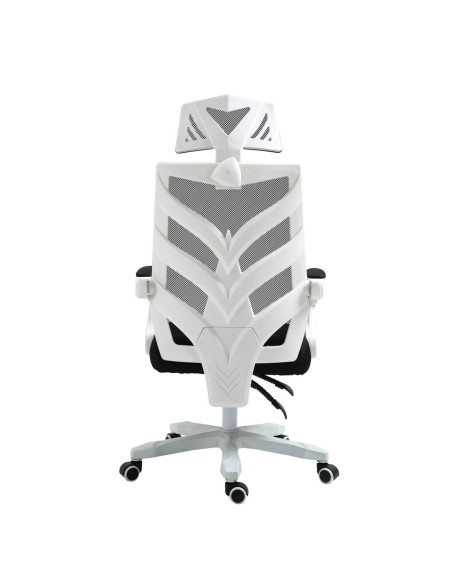 BF2985 White Manager Armchair Mesh Black