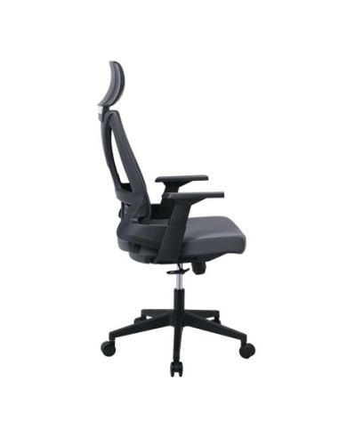 BF8750 Manager Armchair Grey Mesh-Fabric