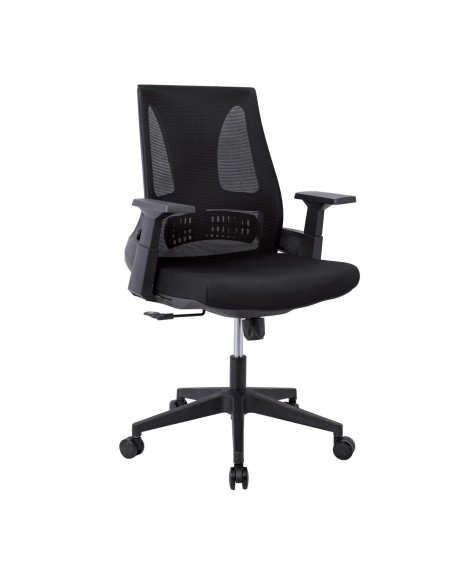 BF8760 Office Armchair Black Mesh-Fabric