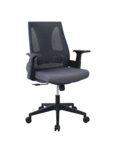 BF8760 Office Armchair Grey Mesh/Fabric