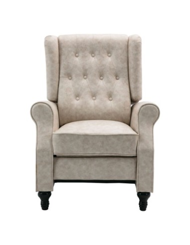CHESTER Relax Armchair Antique Ecru...