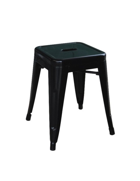 RELIX Stool H.45cm Metal Black