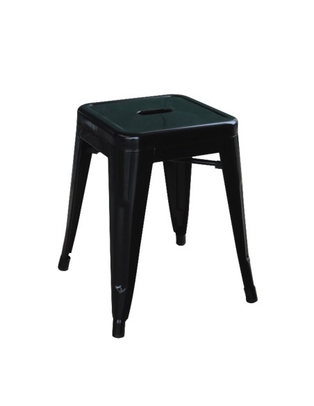 RELIX Stool H.45cm Metal Black