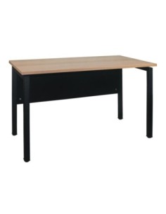 UNIT Metal Desk 120x60 Black/Sonoma