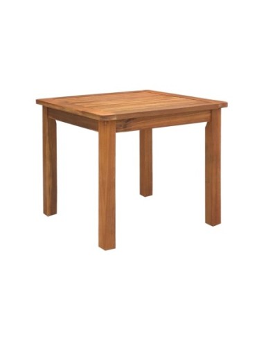 LUGANO Table 45x45 Acacia Natural Color