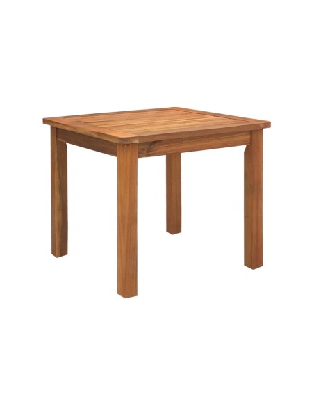 LUGANO Table 45x45 Acacia Natural Color
