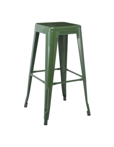 RELIX Bar Stool Metal Green