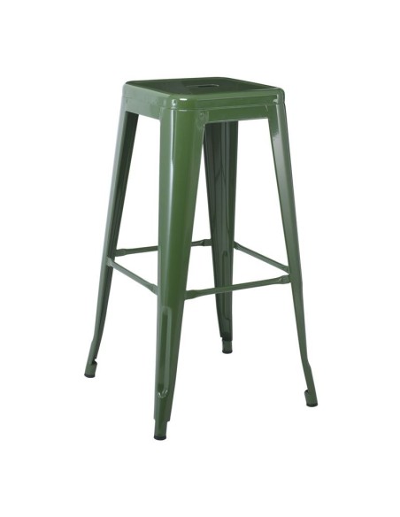 RELIX Bar Stool Metal Green
