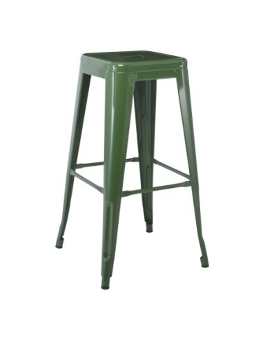 RELIX Bar Stool Metal Green