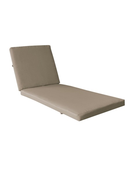 VERANO Μαξιλάρι Ξαπλώστρας (A) Ύφασμα Cappuccino Water Repellent με Φερμουάρ - Velcro