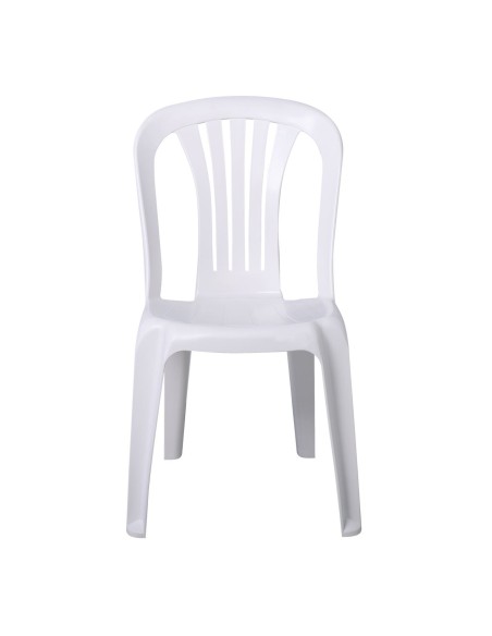 IRIDE Καρέκλα Στοιβαζόμενη, ΡΡ Άσπρο