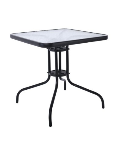 BALENO Table 70x70cm Metal Black