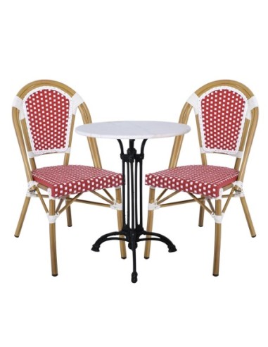 PARIS Καρέκλα Bistro Αλουμίνιο...