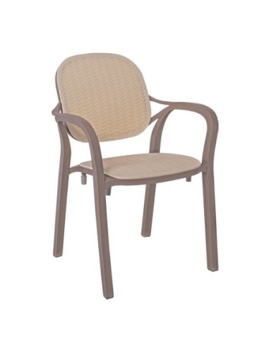 LUNA Armchair PP Cappuccino-Beige