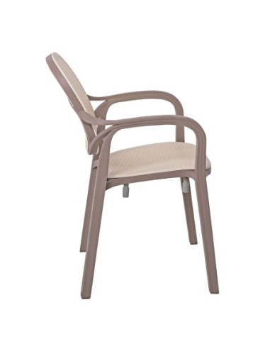 LUNA Armchair PP Cappuccino-Beige