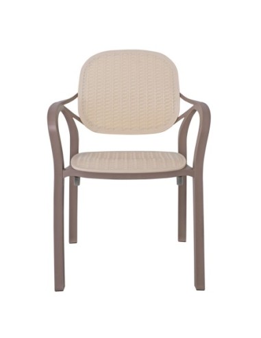 LUNA Armchair PP Cappuccino-Beige
