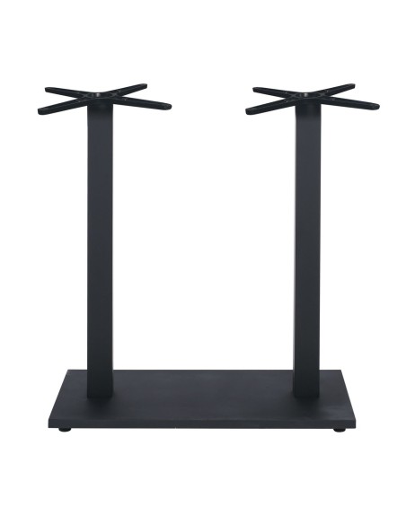 PRATO-W Βάση Τραπεζιού BAR 70x40cm H.108cm Μέταλλο Βαφή Μαύρο - 18,50Kg
