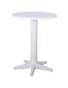 GAZ Table Φ60cm White PP