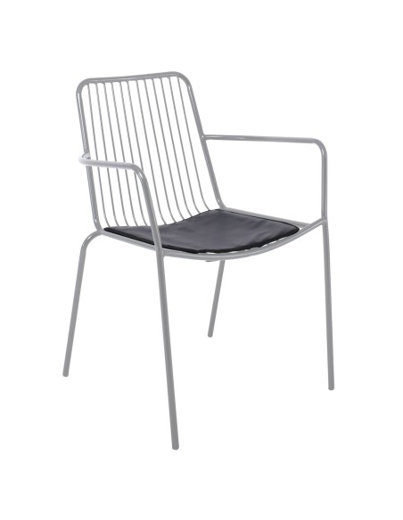 Μαξιλάρι Πολυθρόνας Pu Μαύρο πάχος 2cm (NEXUS)