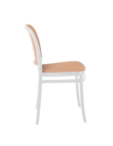 FLORENCE Stacking Chair PP White-Beige