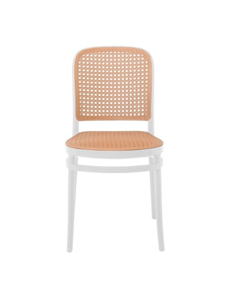 FLORENCE Stacking Chair PP White-Beige