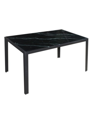 DEGO Table 140x80cm Metal Black...