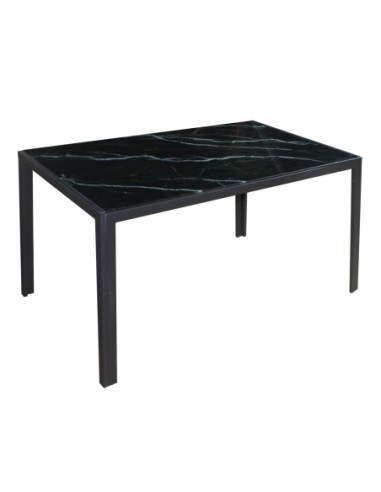 DEGO Table 140x80cm Metal Black...