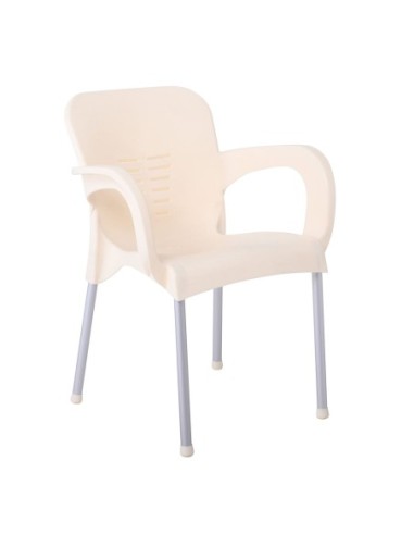 LARA-II Stackable Armchair PP Cream