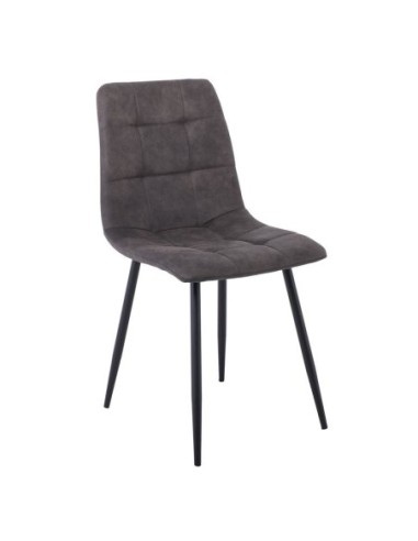 LYDIA Chair Metal Black, Anthracite...
