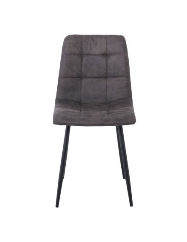 LYDIA Chair Metal Black, Anthracite...