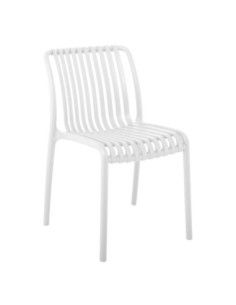 MODA Stackable Chair-Pro PP-UV White
