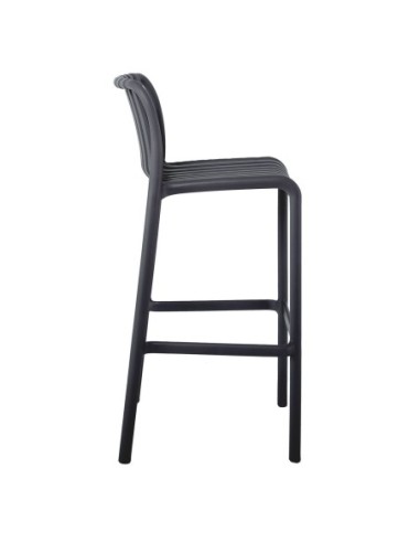 MODA Σκαμπό Bar-Pro Στοιβαζόμενο,...