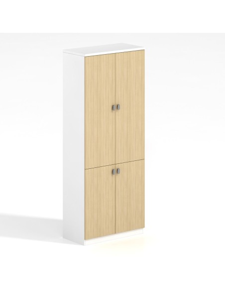 THESIS Cabinet 80x40x200cm Beech-White