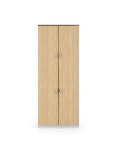 THESIS Cabinet 80x40x200cm Beech-White