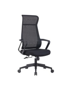 BF2990 Manager Armchair Black Mesh-Fabric