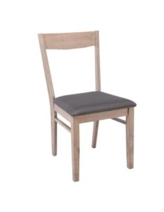 RINGO Chair Smoke Beech (Fabric Grey)