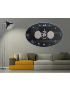 X524 Mirror - Clock by PL Mirrors