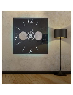 X525 Mirror - Clock by PL Mirrors
