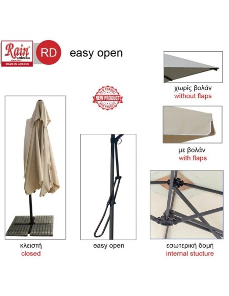 RD200 Hanging Umbrella Artline