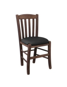 CASA Beech Chair Impregnation Walnut/Pu Black
